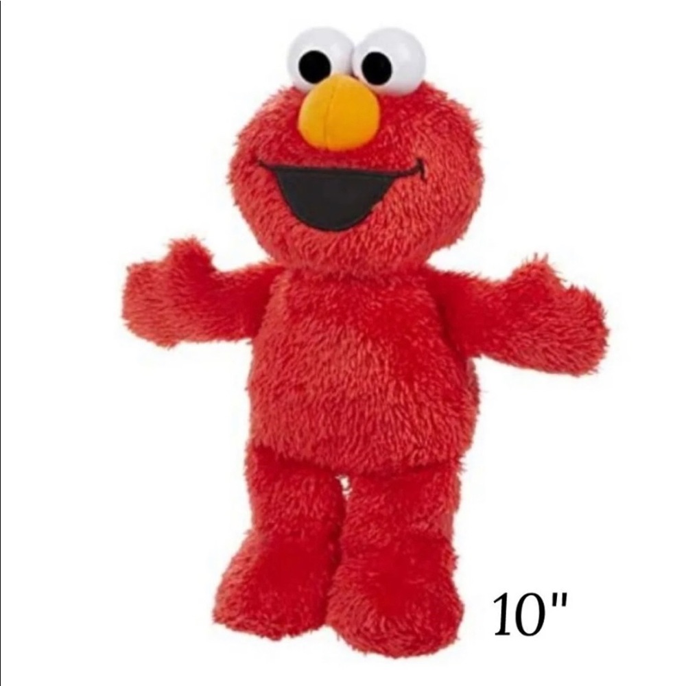 Sesame Street Little Laughs Tickle Me Elmo, Talking, Laughing 10-Inch Plush Toy